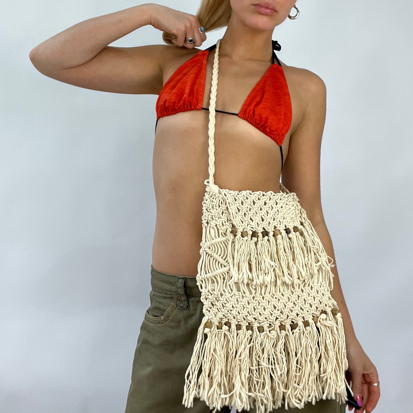 FESTIVAL DROP | crochet bag with beads