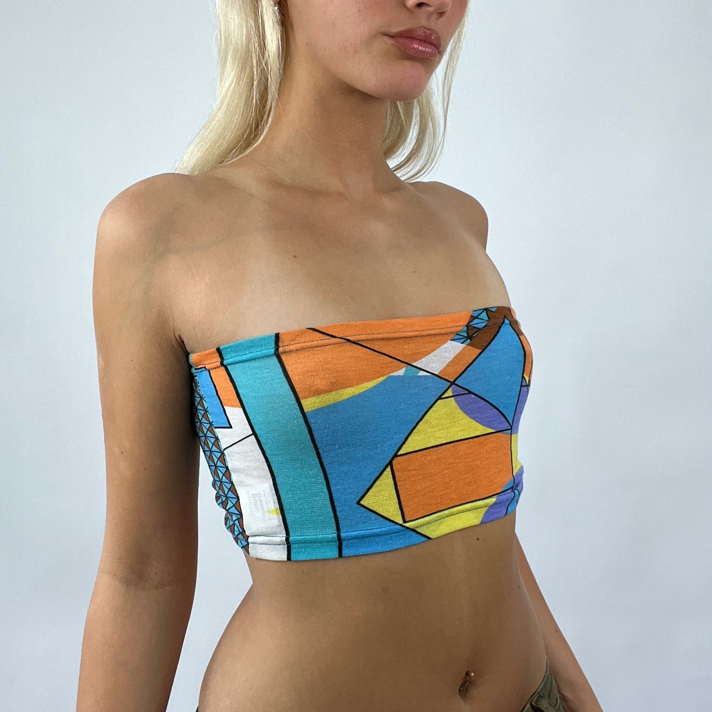 FESTIVAL DROP | graphic shapes bandeau - small