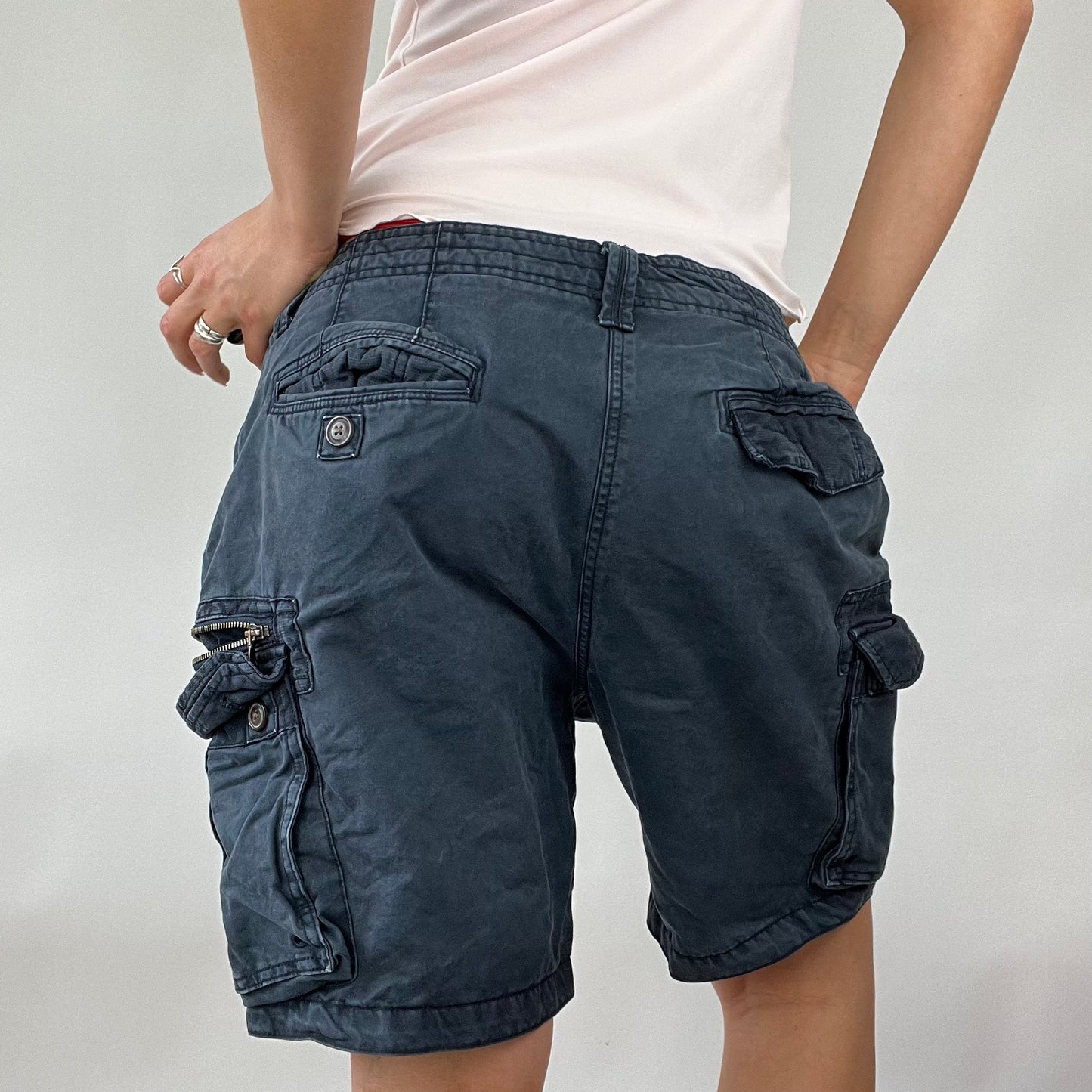 FESTIVAL DROP | blue cargo jorts - large