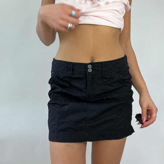 FESTIVAL DROP | black skirt - small