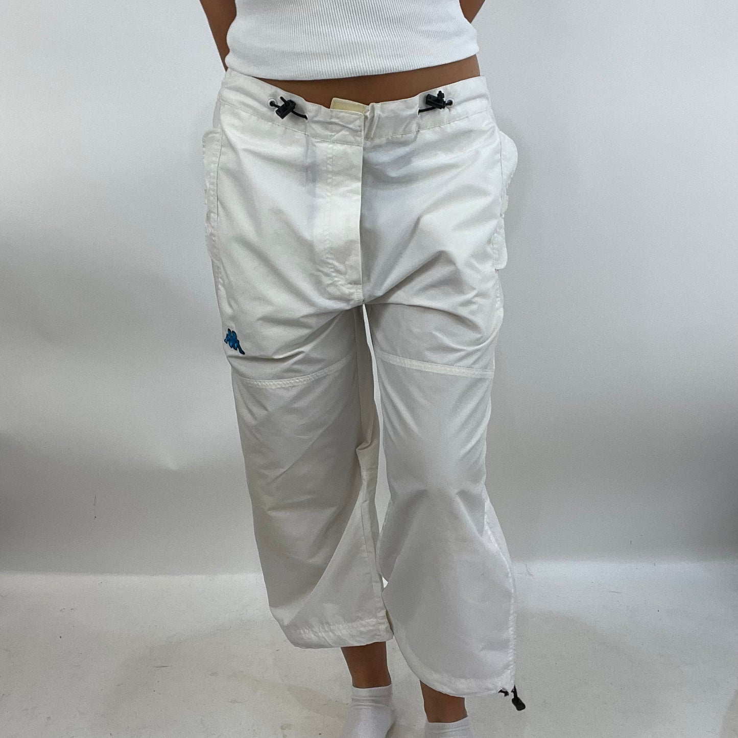 White best sale kappa trousers