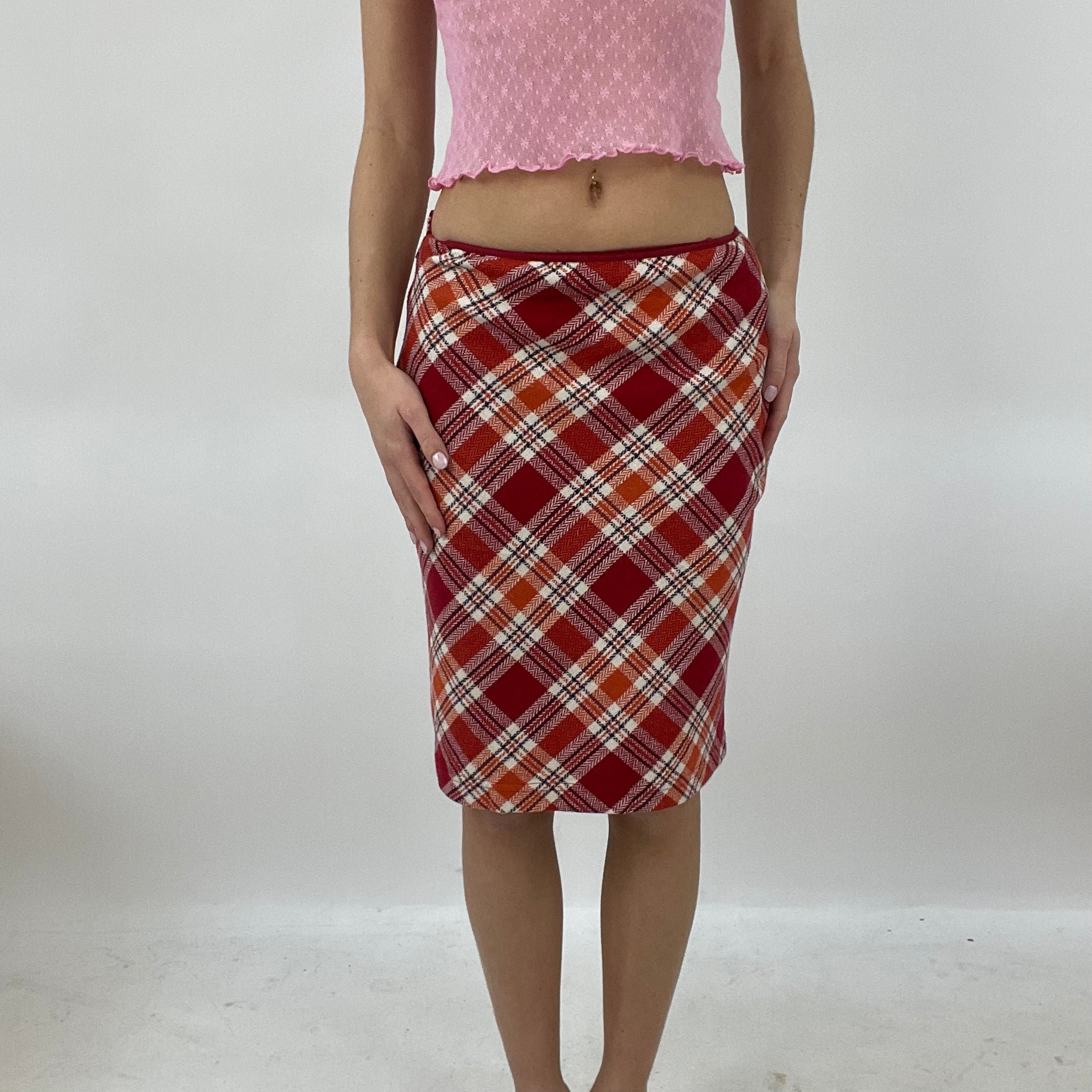 Checkered 2024 gingham skirt